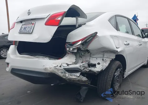 2019 Nissan Sentra S из США, поврежденный, VIN 3N1AB7AP8KY291765